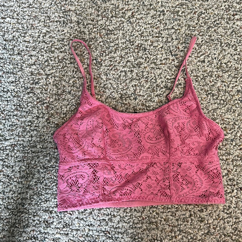 NEVER WORN ** UO out from under lace tank